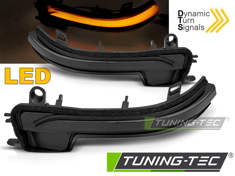 Clignotant latéral à LED fumé intégré au rétroviseur, compatible BMW F45 / F46 / X1 F48