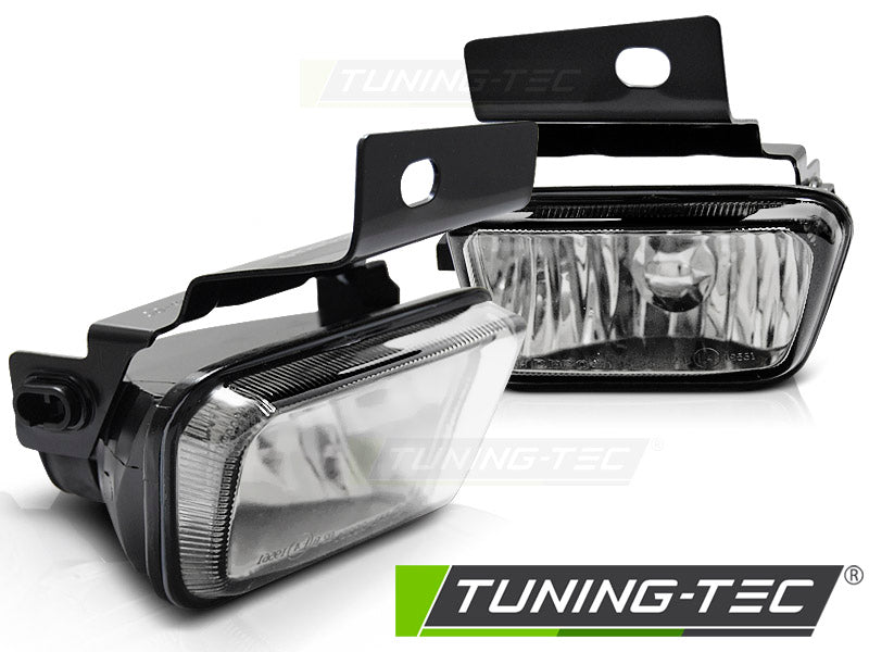 Phares antibrouillard chromés compatibles avec VW Golf 2 08.83-08.91