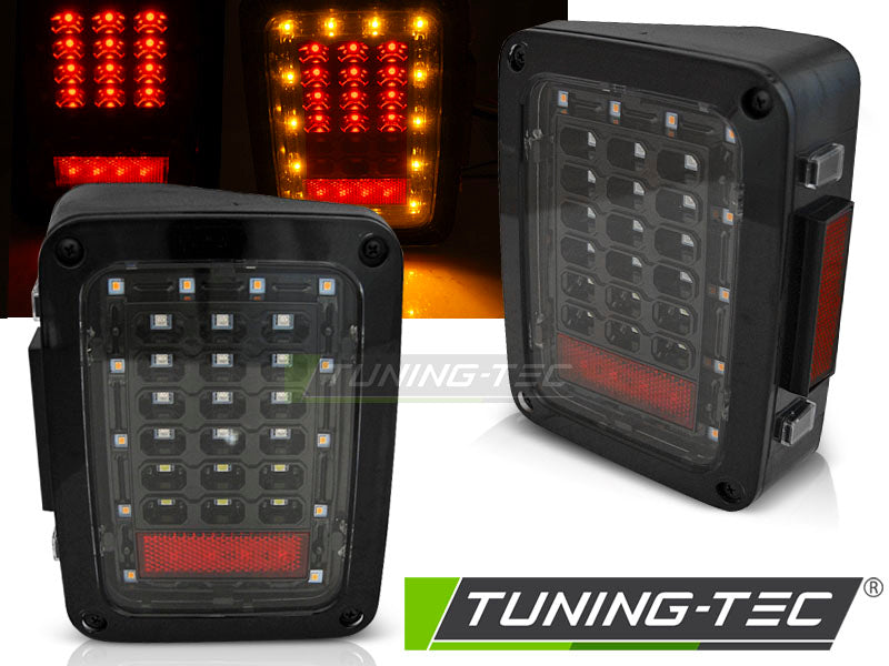 JEEP WRANGLER JK 07-18 LED NOIR