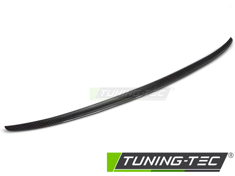 Aileron de coffre aspect carbone compatible avec Audi A4 B9 berline 15-18