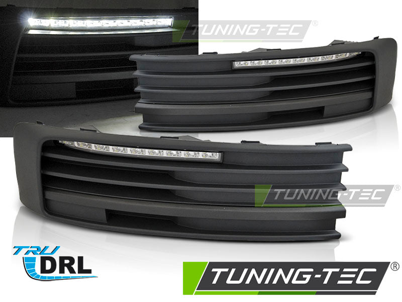 Cadre de feux de jour à LED compatible avec VW T6 15-19