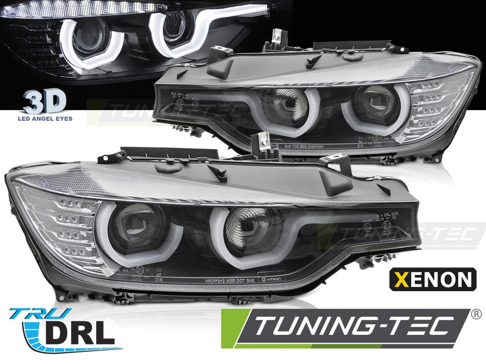 BMW F30/F31 10.11 - 05.15 Phares HID noirs de type U