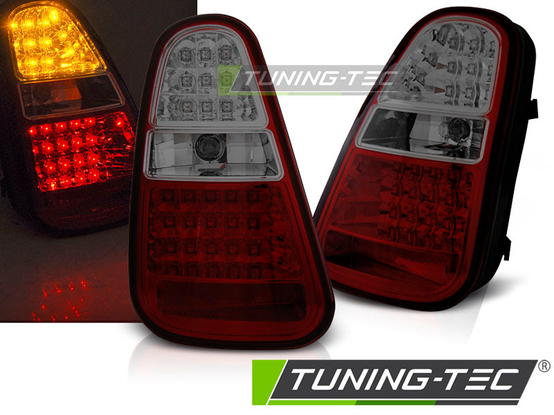MINI COOPER R50 /R52 /R53 04-06 LED ROUGE FUMÉE