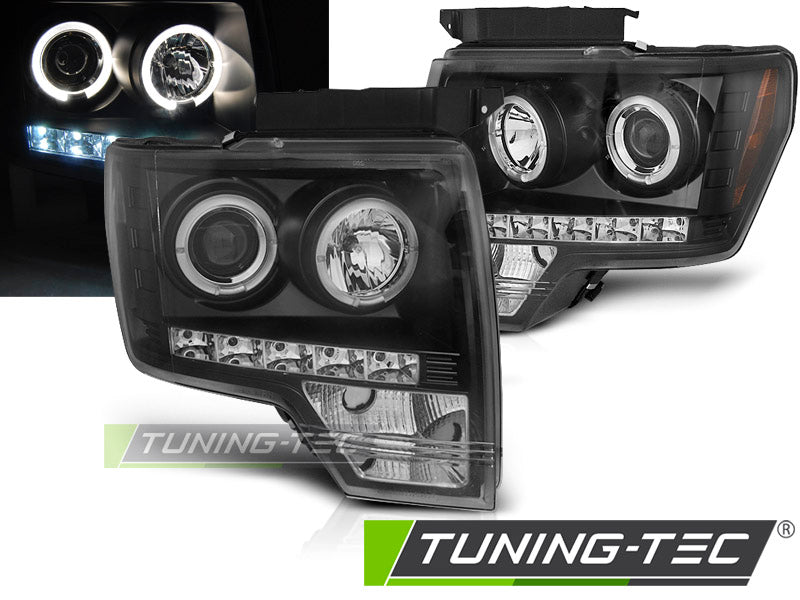 FORD F150 MK12 08-14 ANGEL EYES NOIR