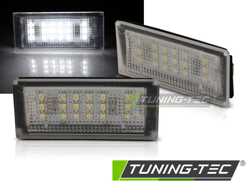 Feux de plaque d'immatriculation à LED compatibles avec BMW E46 Coupé / Cabriolet / E46 M3 LCI 03-06