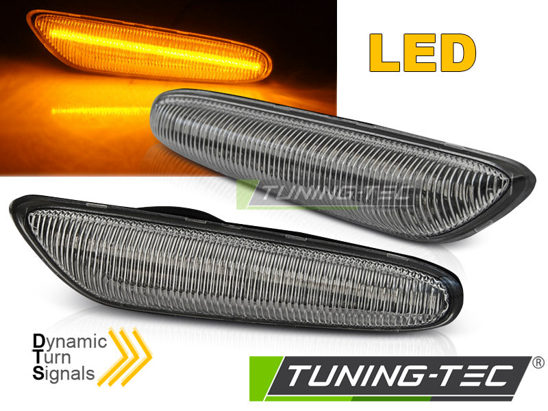 Dynamique de clignotant latéral blanc à LED compatible BMW E46 / E60 / E87 / E90