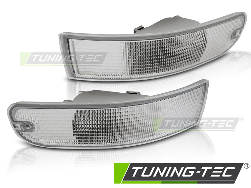Clignotant latéral blanc compatible avec Porsche 911 (993) 93-98 / Audi 80 Cabriolet 97-02