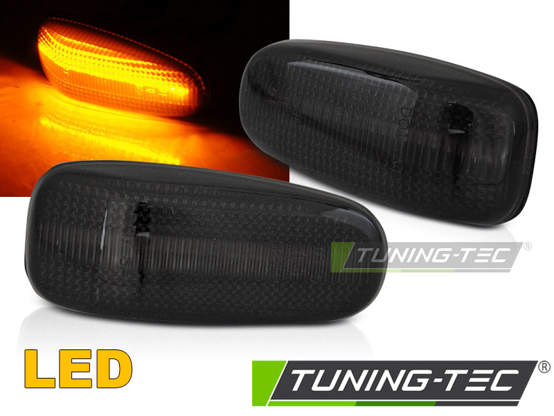 Clignotant latéral à LED fumé compatible avec MERCEDES W124/ W210/ W202/ SLK/ CLK/ W208