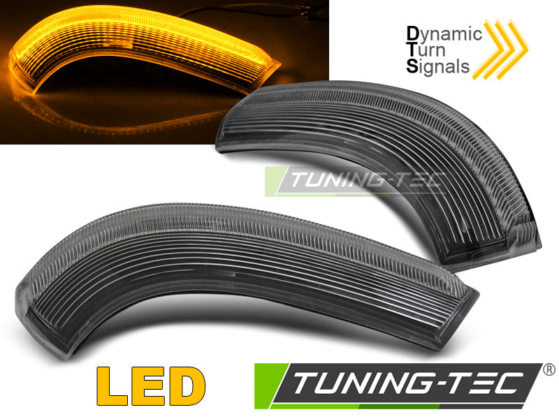 Clignotant latéral intégré au rétroviseur, séquence LED blanche, compatible avec VW Golf 5 / Golf Plus / Jetta / Passat, Sharan