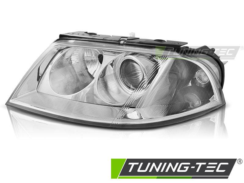 Phare chromé gauche TYC compatible avec VW Passat 3BG B5 FL 00-05