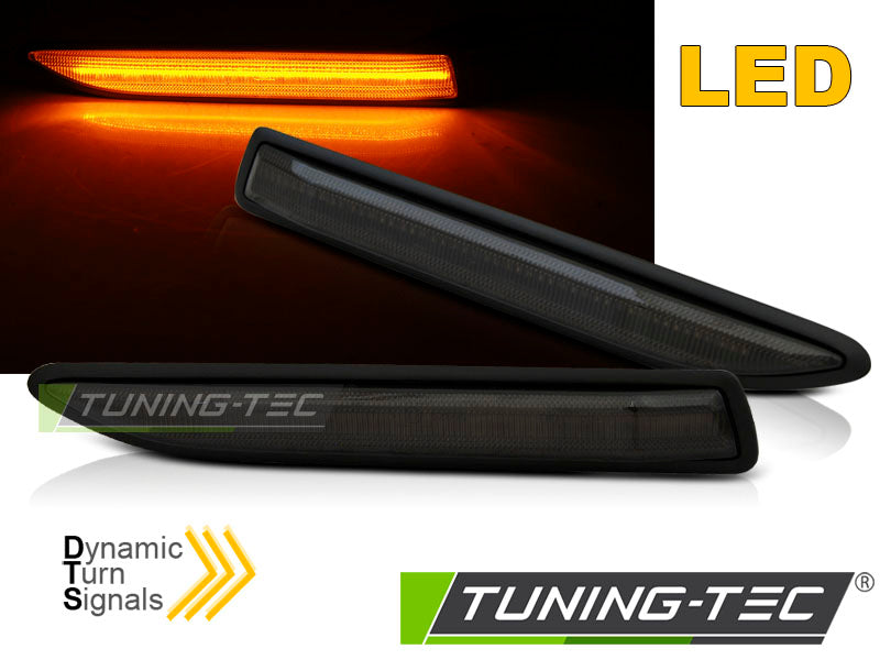 Clignotant latéral fumé à LED compatible avec FORD MONDEO MK IV 07-14