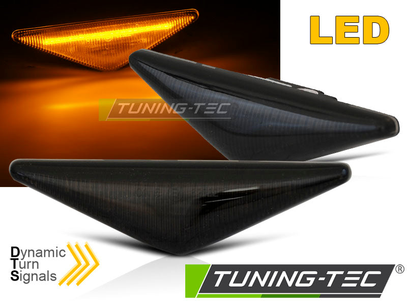 Clignotant latéral à LED fumé compatible avec FORD FOCUS MK1, MONDEO MK3