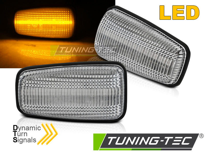 Clignotant latéral à LED blanc Dynamique compatible avec CITROËN SAXO BERLINGO XSARA PEUGEOT 406