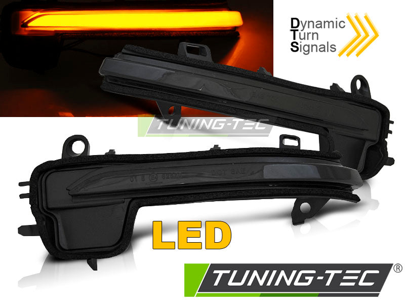 Clignotant latéral à LED fumé intégré au rétroviseur, compatible BMW X2 F39 / Z4 G29