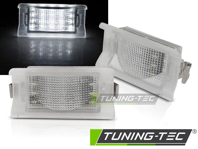Feux de plaque d'immatriculation à LED compatibles avec BMW E34 Touring 87-96