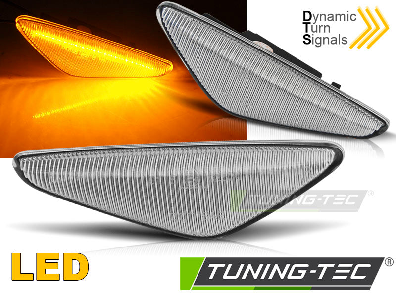 Clignotant latéral à LED blanc SEQ compatible BMW X3 F25 LCI 14-17 / X4 F26