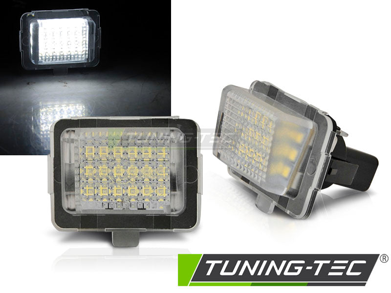 Feux de plaque d'immatriculation à LED compatibles avec MERCEDES W204 W205 W212 W221 W222 C117