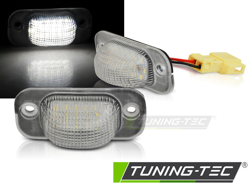 Feux de plaque d'immatriculation à LED compatibles avec VW Golf II / Jetta II / Seat Toledo