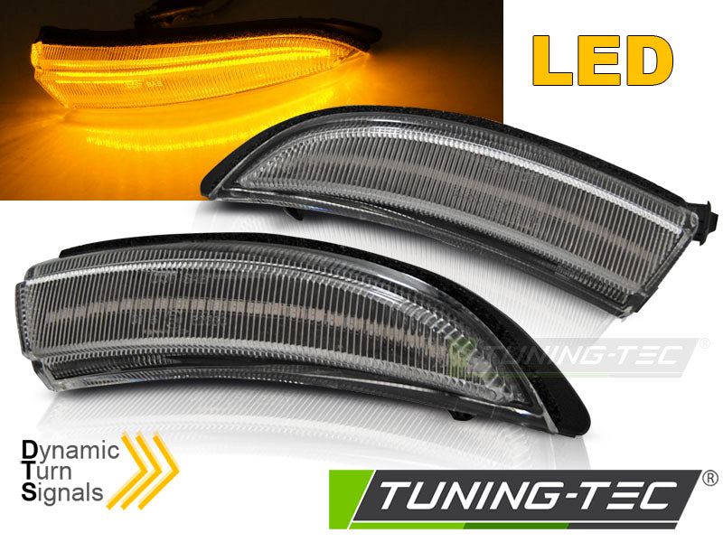 FORD FIESTA MK7 13-16 SEQ LED BLANC