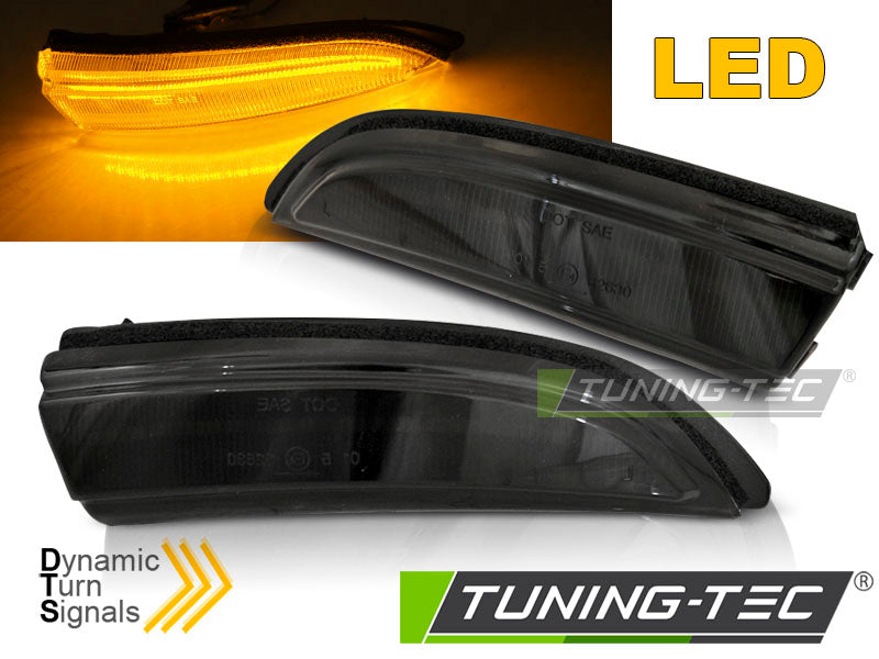 Feux arrière à LED fumés pour Ford Fiesta MK7 13-16 Dynamique