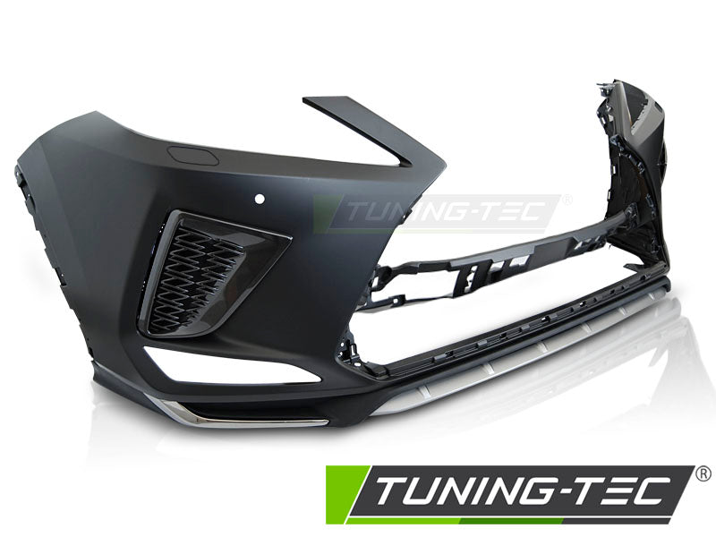 Pare-chocs avant style sport avec feux de position intégrés (PDC) compatible avec Lexus RX IV 19-22