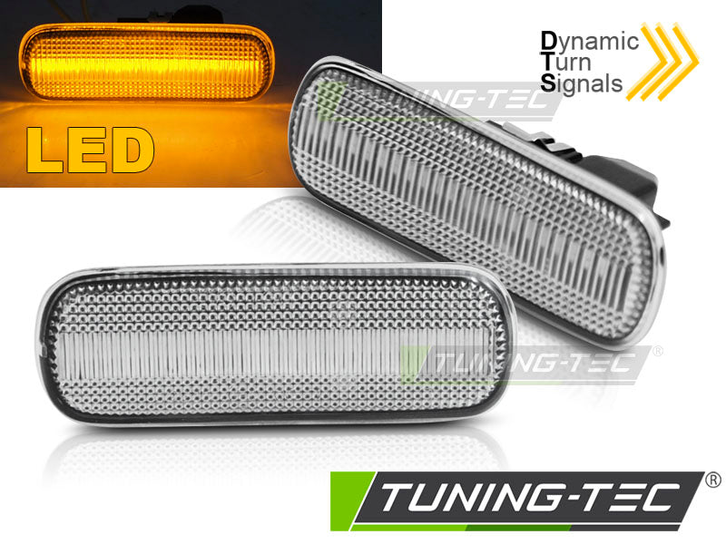 Clignotant latéral à LED blanche Dynamique intégré au rétroviseur, compatible avec CITROËN C4 04-11