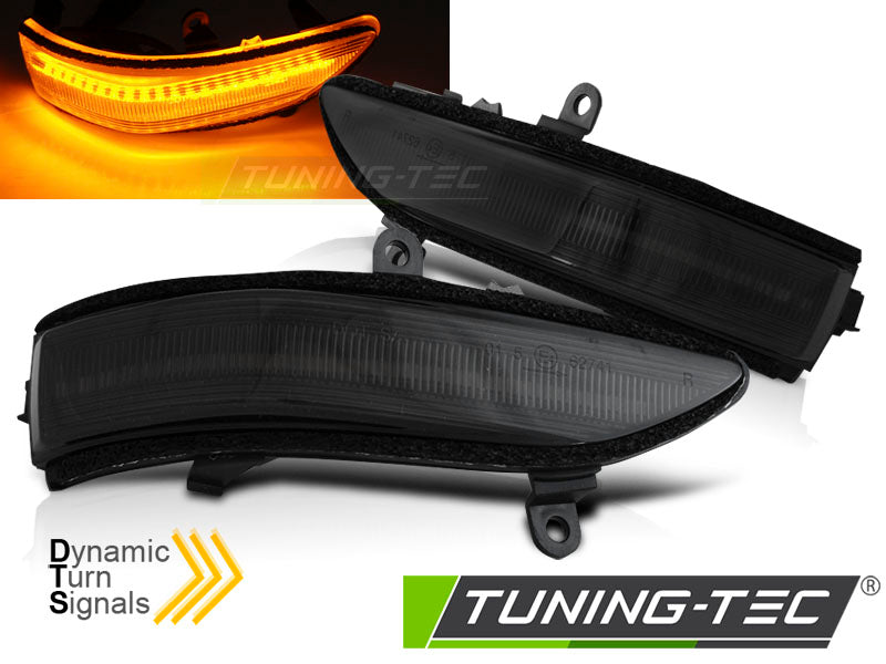Dynamique DE CLIGNOTANT LATÉRAL À DEL FUMÉ DANS LE RÉTROVISEUR, COMPATIBLE AVEC FORESTER / OUTBACK / LEGACY