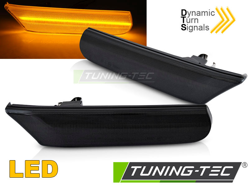 Clignotant latéral fumé à LED Dynamique compatible Porsche 911 996 / Boxster 986