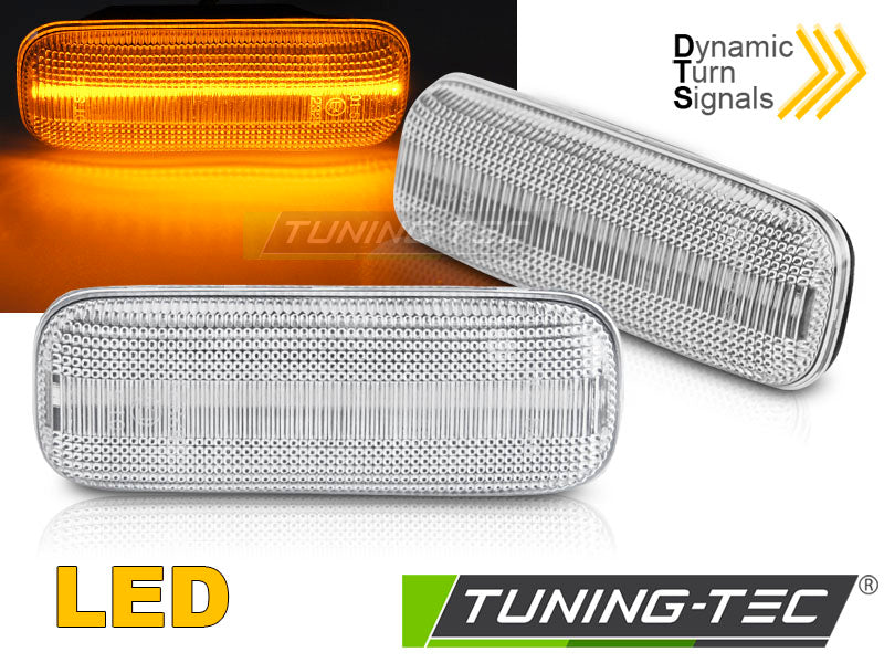Clignotant latéral à LED blanche SEQ compatible avec MERCEDES ML W163 98-05