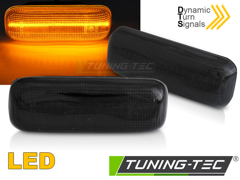 Clignotant latéral fumé à LED SEQ compatible avec MERCEDES ML W163 98-05