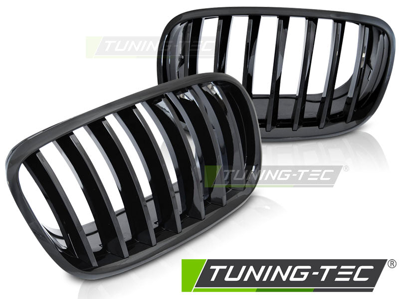 Calandre noire brillante compatible avec BMW X5 E70 X6 E71 08-