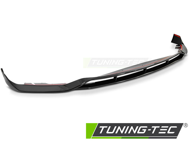 Spoiler avant noir brillant compatible BMW G30 G31 LCI 2020-2023