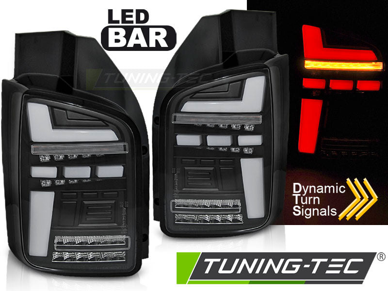 Clignotant séquentiel à LED noir pour VW T5 (04.03-09)