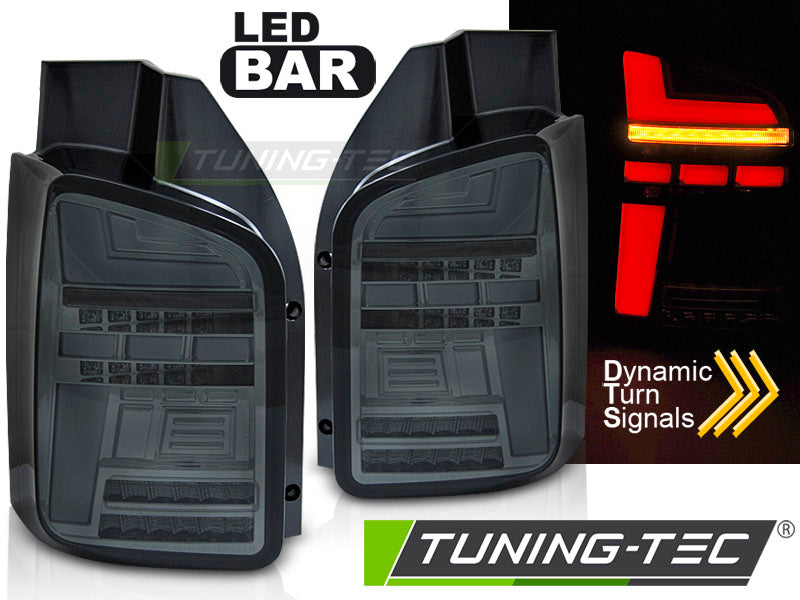 Feux arrière à LED fumés SEQ compatibles VW T6.1 20- Ampoule d'origine