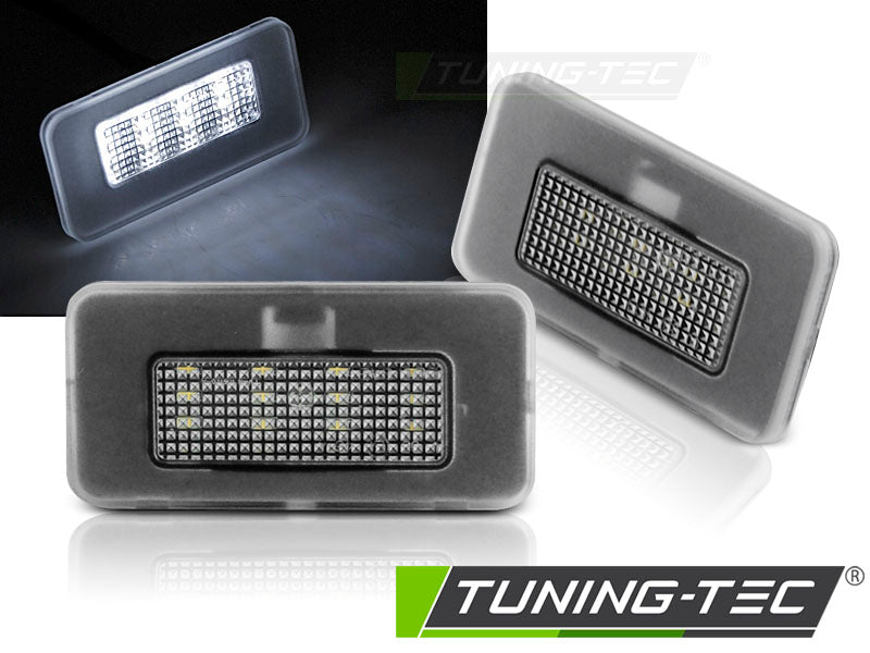Feux de plaque d'immatriculation à LED compatibles avec Tesla Model S 2016-2020 et Tesla Model X 2015-2020