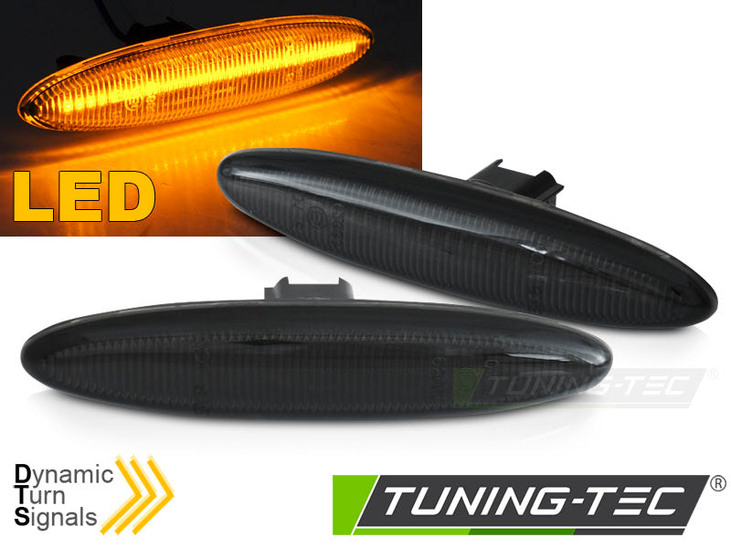 Clignotant latéral fumé à LED SEQ compatible avec LEXUS IS II 06-10
