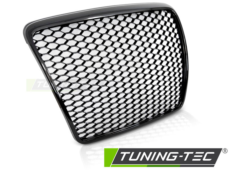CALANDRE SPORT NOIR BRILLANT compatible AUDI A6 C6 09-11