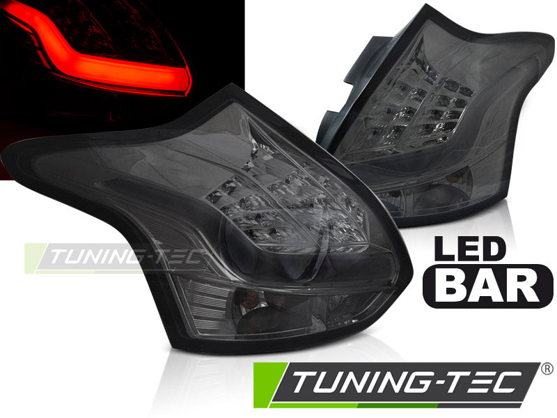 FORD FOCUS 3 11-10.14 HAYON BARRE LED FUMÉE