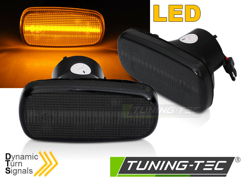 Clignotant latéral fumé à LED compatible avec TOYOTA LAND CRUISER 120 03-09