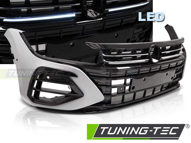 Pare-chocs avant sport avec LED compatible VW Arteon 20-24
