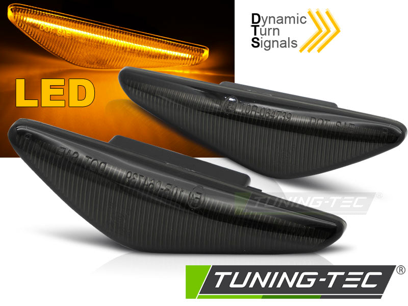 Clignotant latéral fumé à LED SEQ compatible BMW E46 Coupé 03-06
