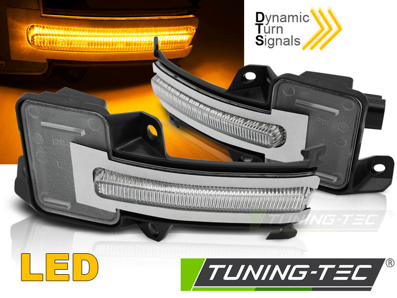 Clignotant latéral à LED blanche SEQ pour Honda Civic X 16-21