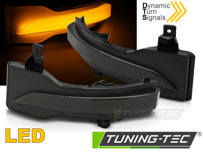 Clignotant latéral à LED fumé intégré au rétroviseur, compatible avec Impreza / Forester / Outback / Legacy