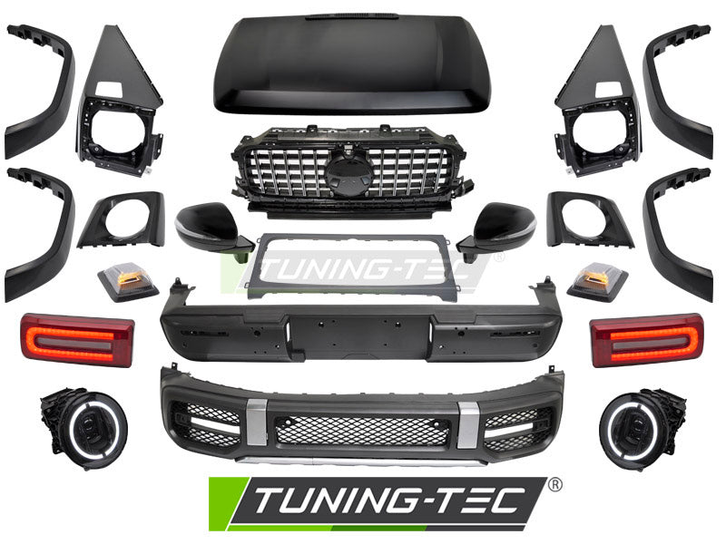 Kit carrosserie sport style 464 compatible avec Mercedes Classe G W463 (1990-2018)