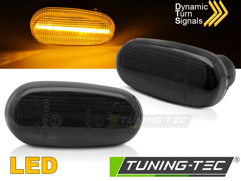 Clignotant latéral à LED fumé compatible avec ALFA ROMEO MITO 147 00-04 GT