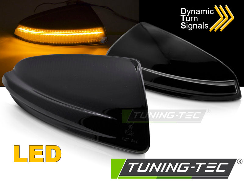 Clignotant latéral à LED fumé intégré au rétroviseur, compatible avec Mercedes Vito W204 W164