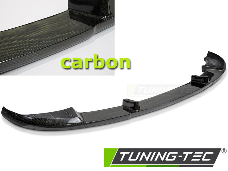 Aileron avant en carbone style H compatible BMW F10 11-13