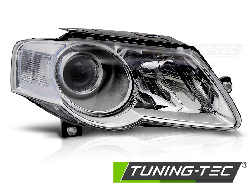 Phare chromé côté droit compatible avec VW Passat B6 3C 03.05-10