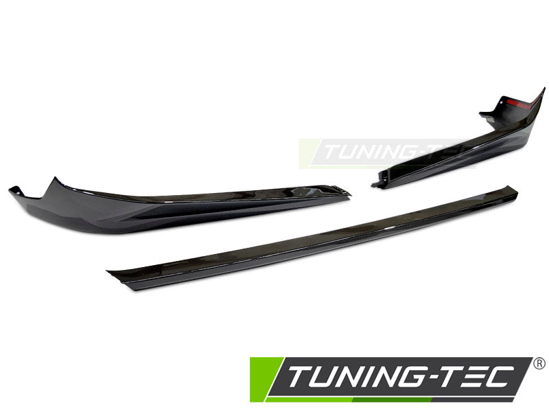Spoiler avant noir brillant sport compatible BMW G30 G31 LCI 2020-2023