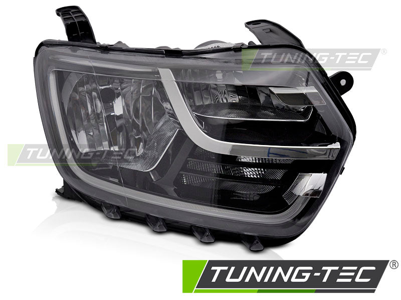 Phare avant noir côté droit TYC compatible avec Dacia Duster II 17-21